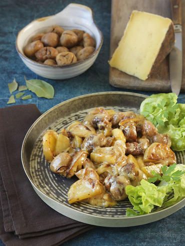 Truffade à la châtaigne